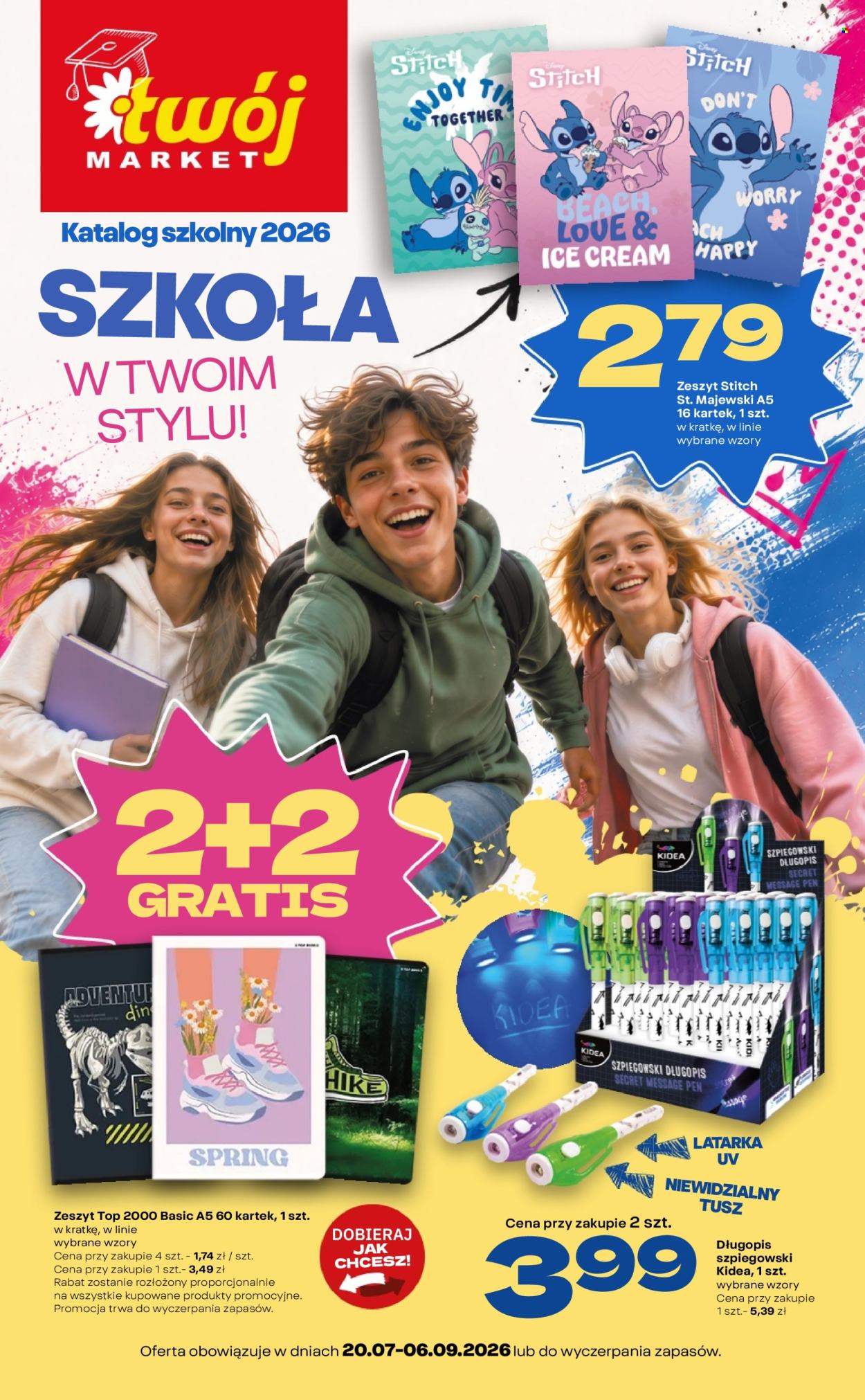 Gazetka Twój Market - 20.07.2026 - 6.09.2026. Strona 1