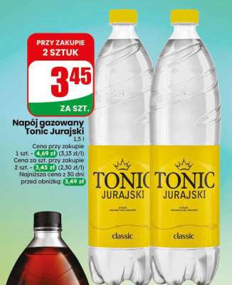 Napój gazowany TONIC JURAJSKI