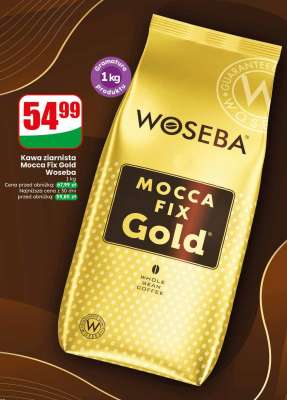 Kawa ziarnista Mocca Fix Gold Woseba