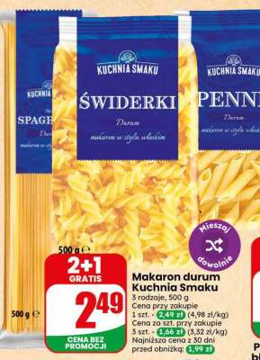 Makaron durum Kuchnia Smaku