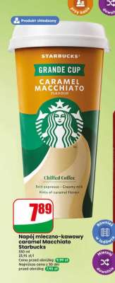 Napój mleczno-kawowy caramel macchiato starbucks