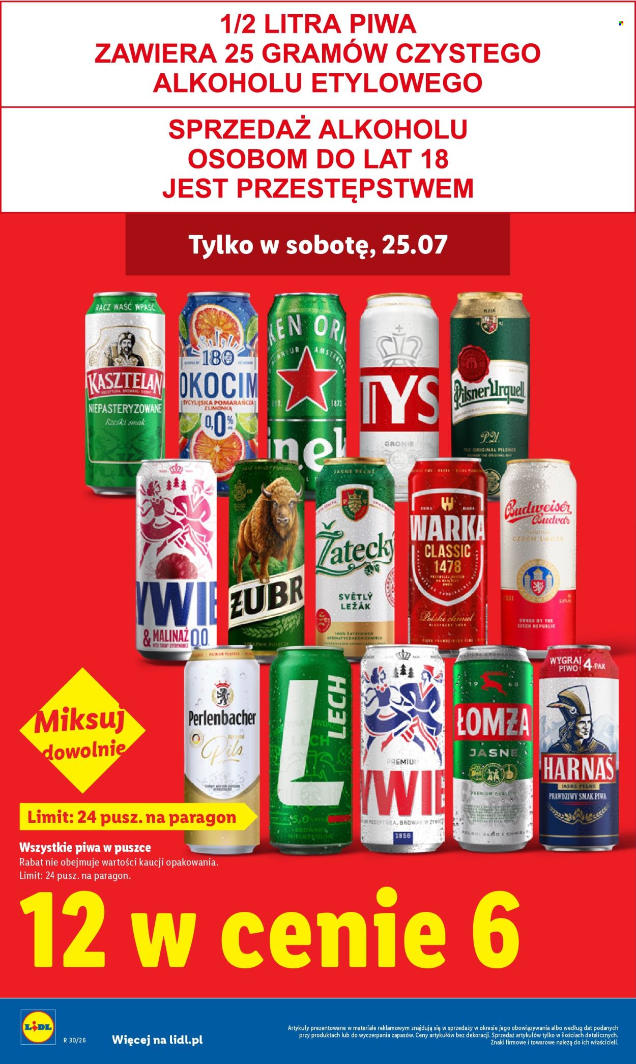 Leták Lidl - 23.7.2026 - 25.7.2026. Strana 6