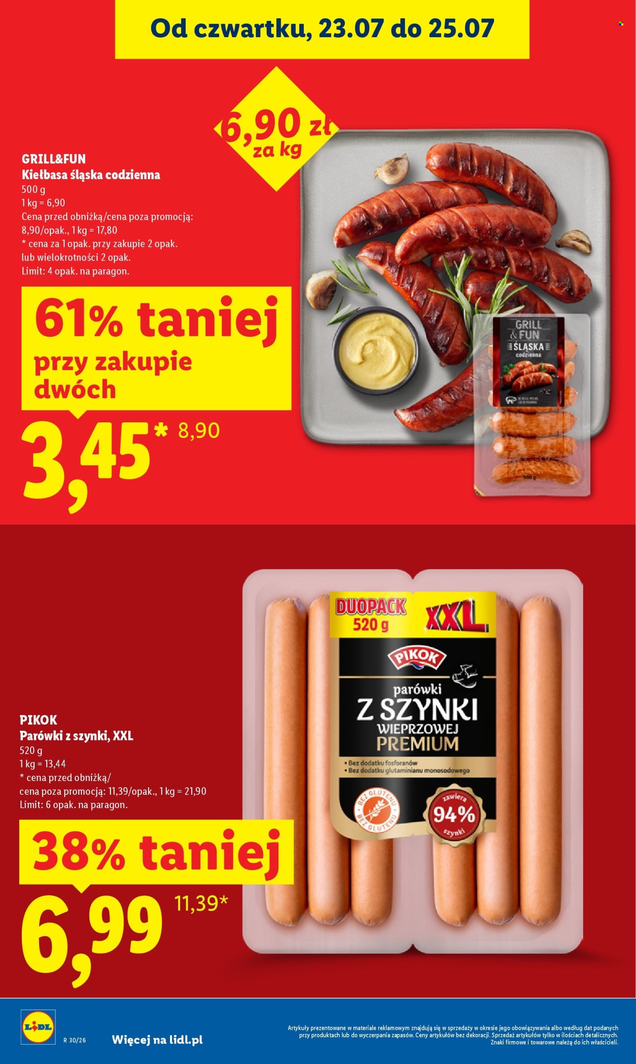 Leták Lidl - 23.7.2026 - 25.7.2026. Strana 8