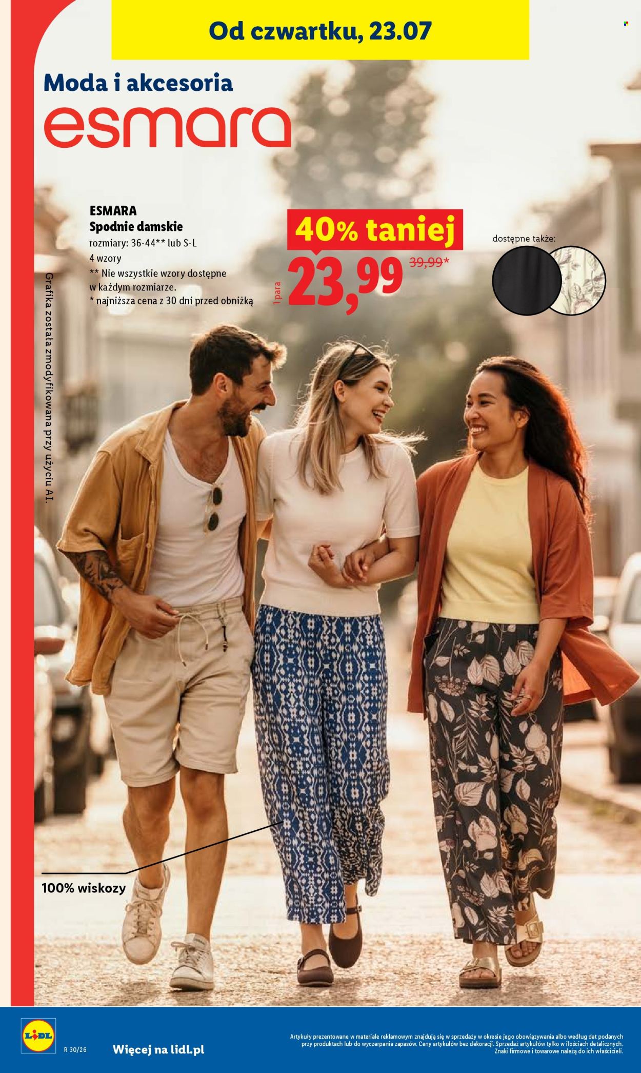 Leták Lidl - 23.7.2026 - 25.7.2026. Strana 44