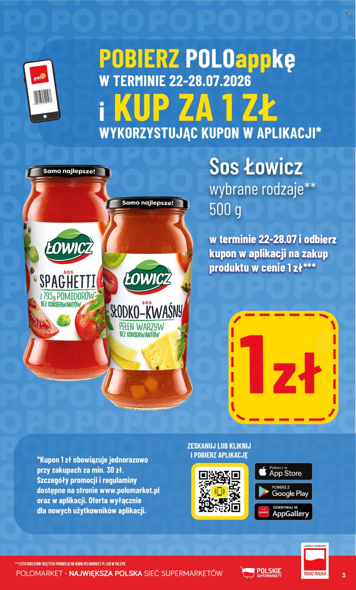 Leták Polomarket - 22.7.2026 - 28.7.2026. Strana 3