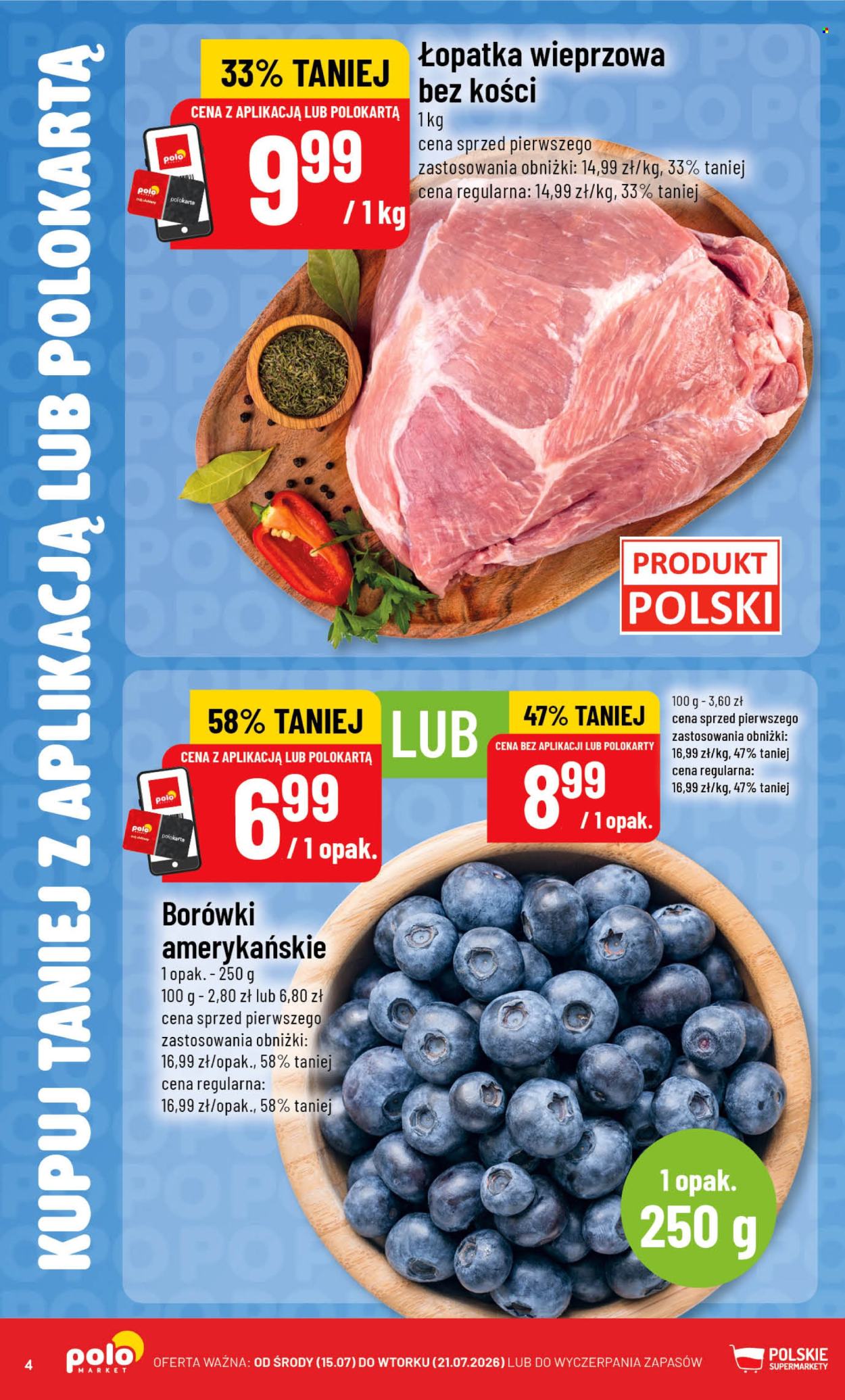 Leták Polomarket - 22.7.2026 - 28.7.2026. Strana 4