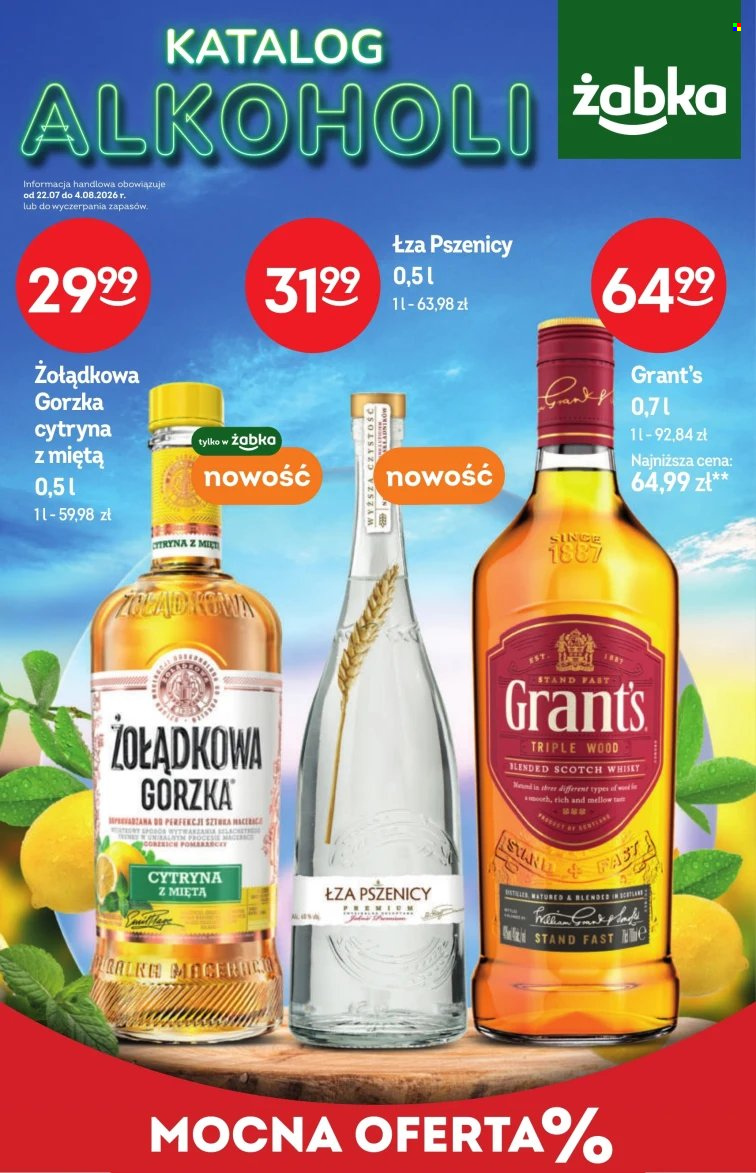 Gazetka Żabka - 22.07.2026 - 4.08.2026. Strona 1