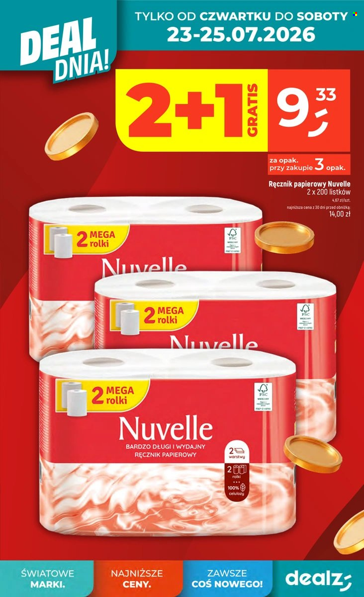 Leták Dealz - 23.7.2026 - 29.7.2026. Strana 3