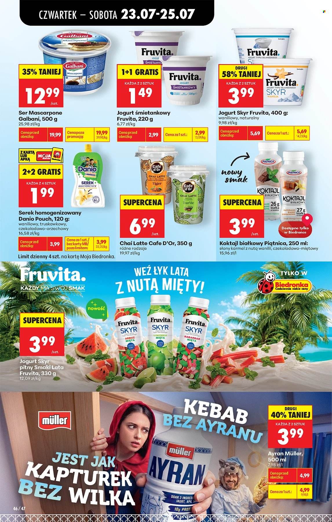 Leták Biedronka - 23.7.2026 - 29.7.2026. Strana 46