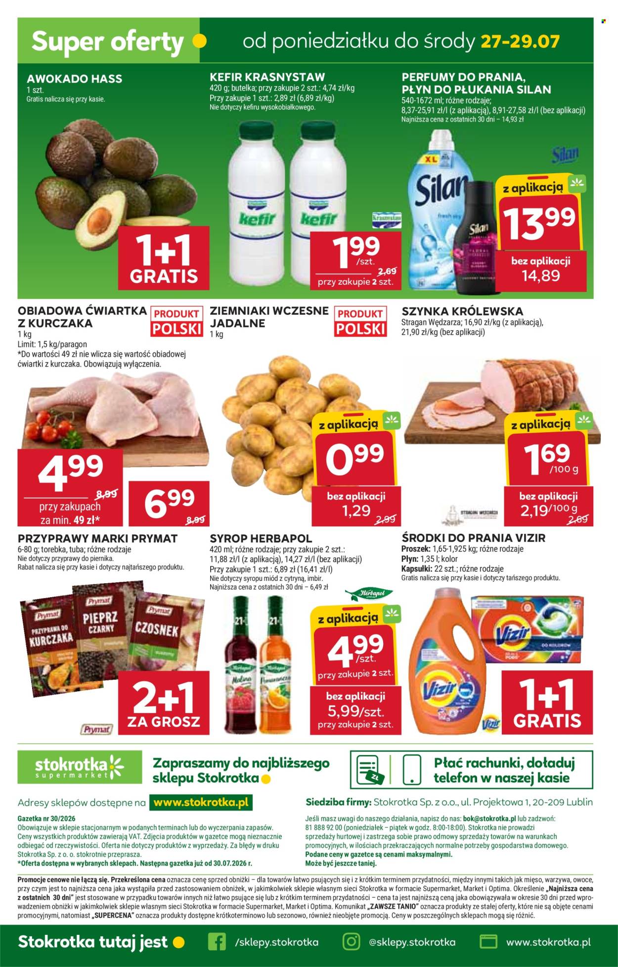 Leták Stokrotka Supermarket - 23.7.2026 - 29.7.2026. Strana 50