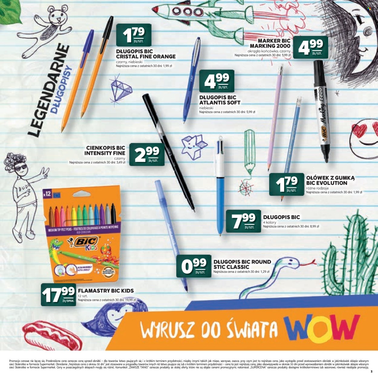 Leták Stokrotka Supermarket - 23.7.2026 - 12.8.2026. Strana 3