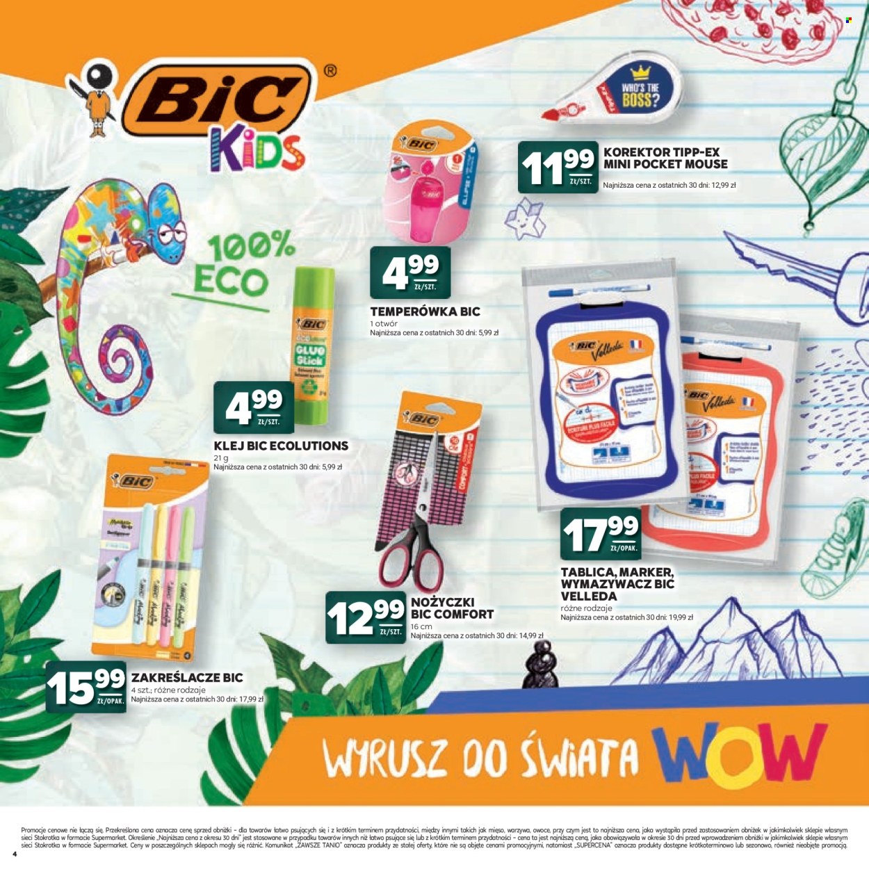 Leták Stokrotka Supermarket - 23.7.2026 - 12.8.2026. Strana 4
