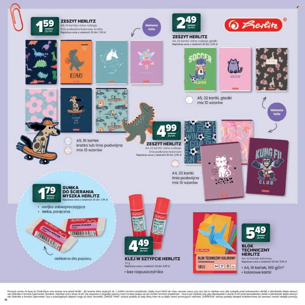 Leták Stokrotka Supermarket - 23.7.2026 - 12.8.2026. Strana 12