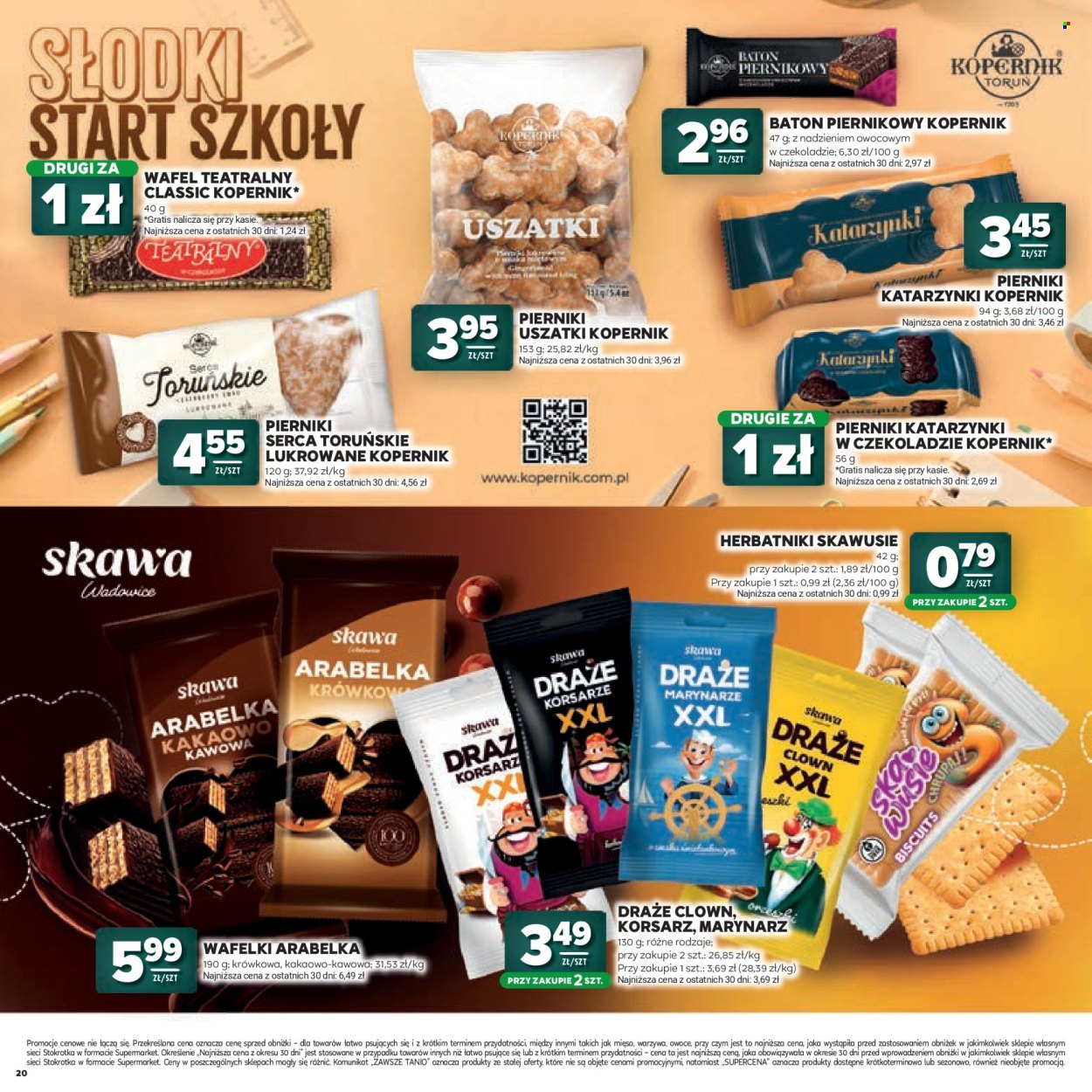Leták Stokrotka Supermarket - 23.7.2026 - 12.8.2026. Strana 20
