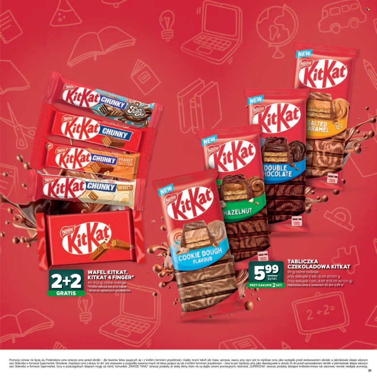 Leták Stokrotka Supermarket - 23.7.2026 - 12.8.2026. Strana 21