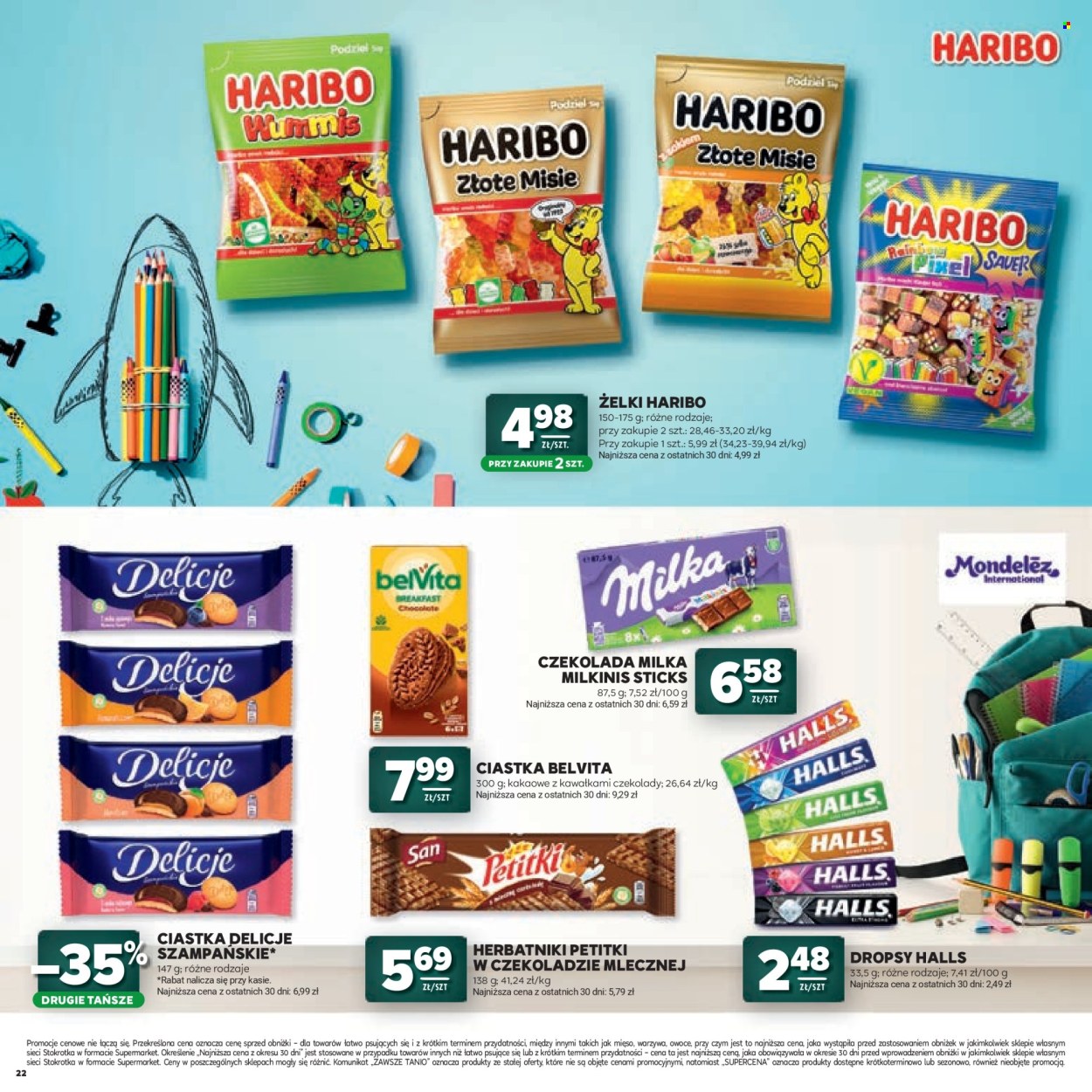Leták Stokrotka Supermarket - 23.7.2026 - 12.8.2026. Strana 22