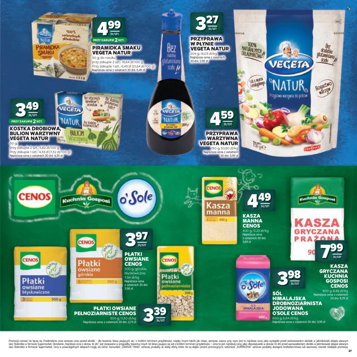 Leták Stokrotka Supermarket - 23.7.2026 - 12.8.2026. Strana 27