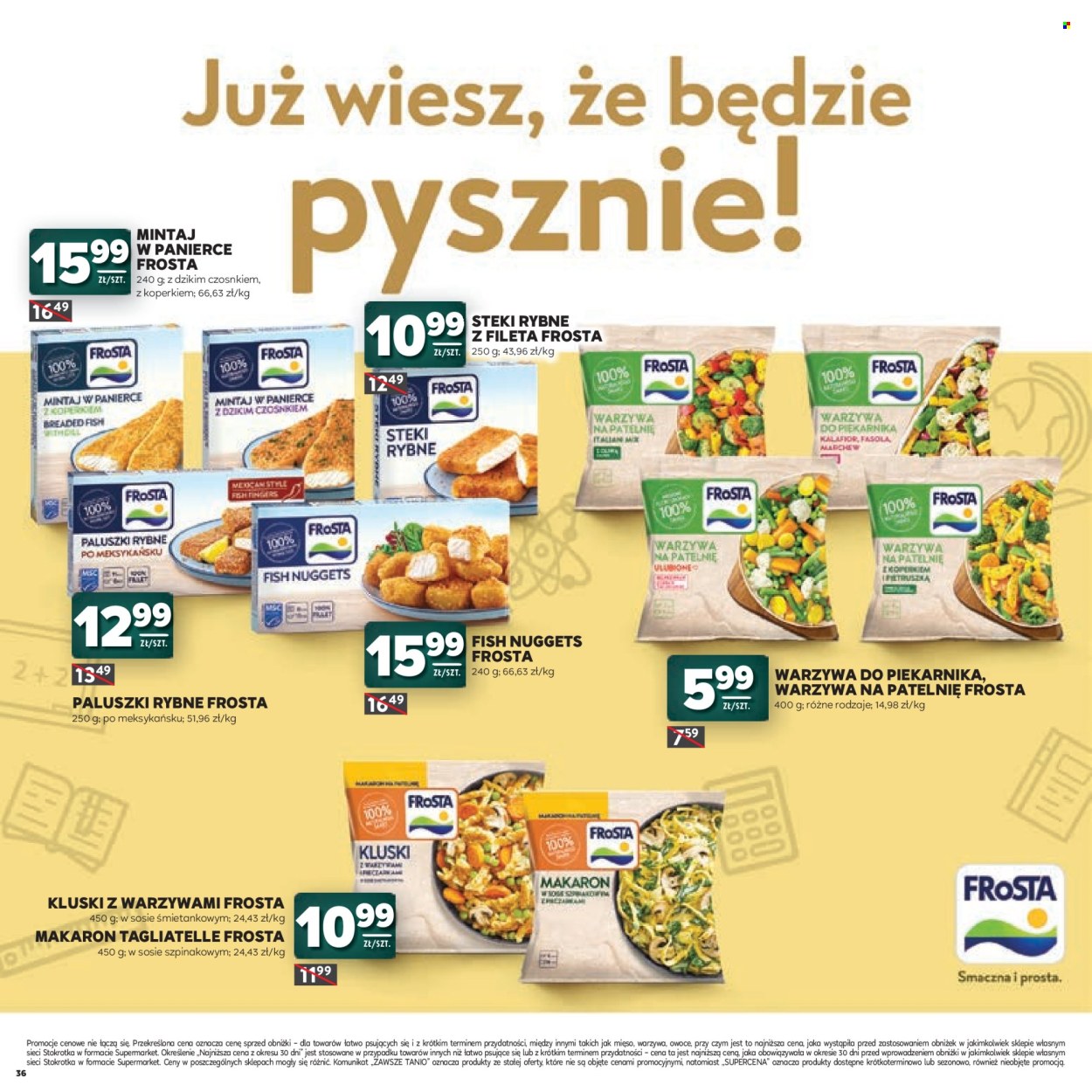 Leták Stokrotka Supermarket - 23.7.2026 - 12.8.2026. Strana 36