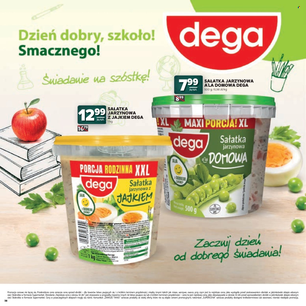 Leták Stokrotka Supermarket - 23.7.2026 - 12.8.2026. Strana 38
