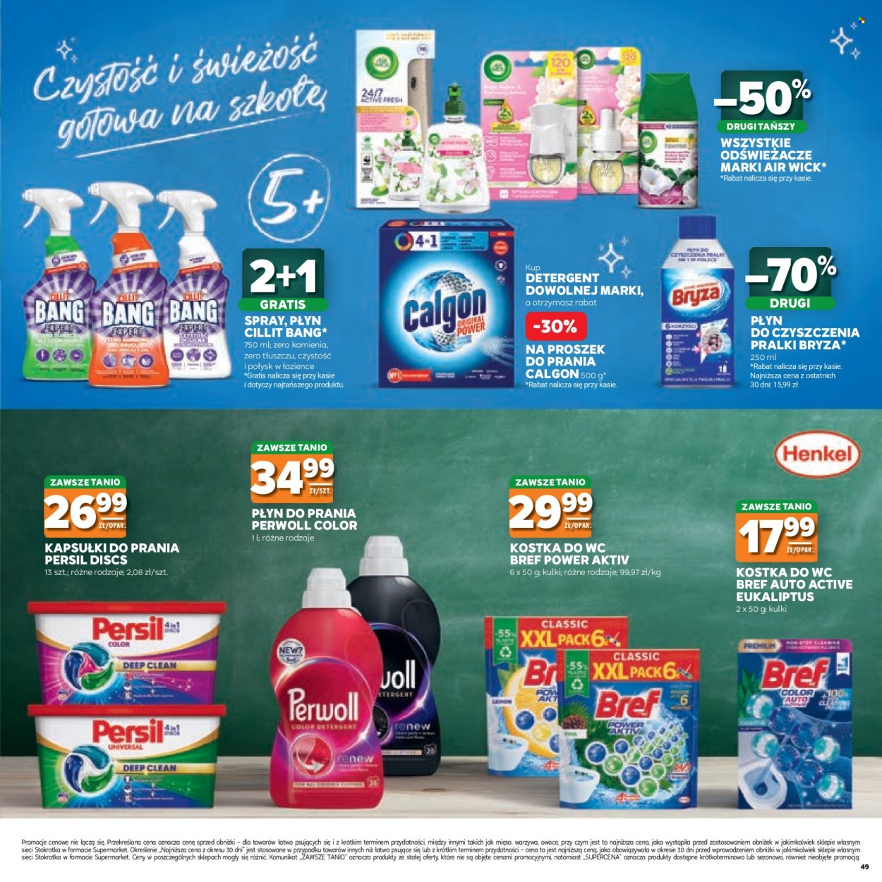 Leták Stokrotka Supermarket - 23.7.2026 - 12.8.2026. Strana 49