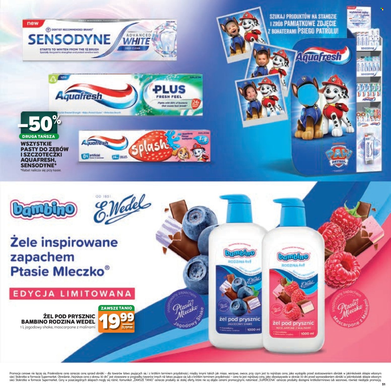 Leták Stokrotka Supermarket - 23.7.2026 - 12.8.2026. Strana 51