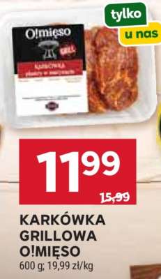 KARKÓWKA GRILLOWA O!MIĘSO