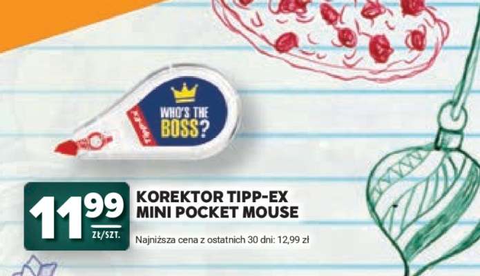 KOREKTOR TIPP-EX MINI POCKET MOUSE
