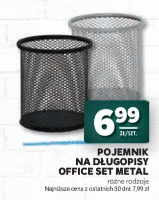 Pojemnik na długopisy Office Set Metal