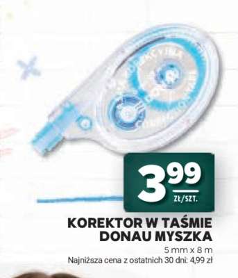 Korektor w taśmie Donau Myszka