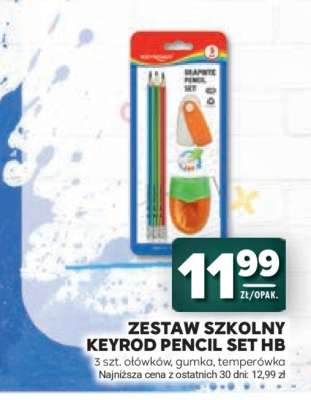 Zestaw Szkolny Keyrod Pencil Set HB