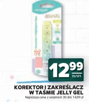 Korektor i zakreślacz w taśmie Jelly Gel