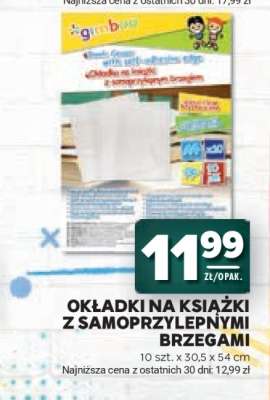 Okładki na książki z samoprzylepnymi brzegami