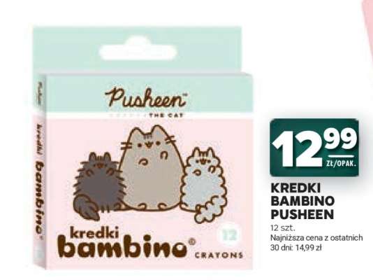 Kredki Bambino Pusheen