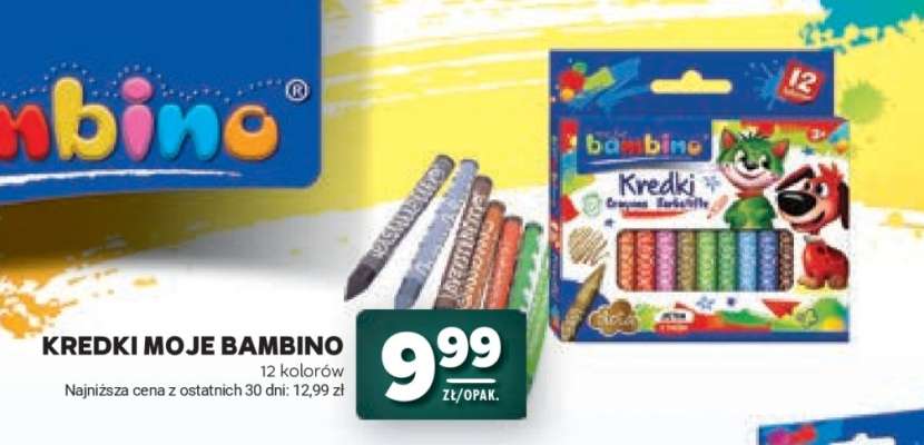 Kredki MOJE BAMBINO