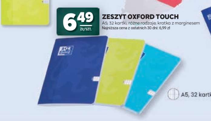 Zeszyt Oxford Touch*
