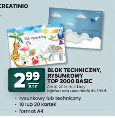 BLOK TECHNICZNY, RYSUNKOWY TOP 2000 BASIC