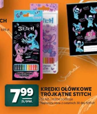 Kredki ołówkowe trójkątne Stitch