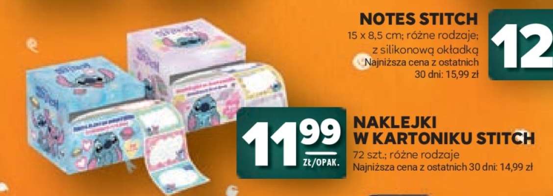Naklejki w kartoniku Stitch