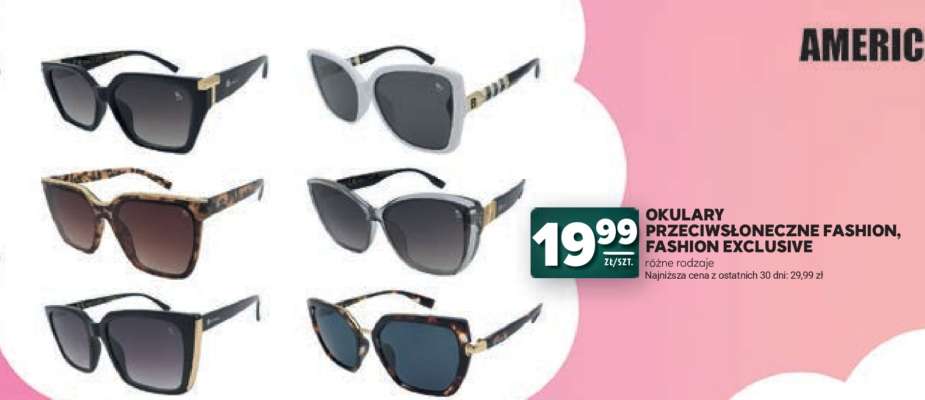 Okulary przeciwsłoneczne Fashion, Fashion Exclusive