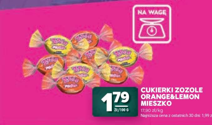 Cukierki Zozole Orange&Lemon Mieszko