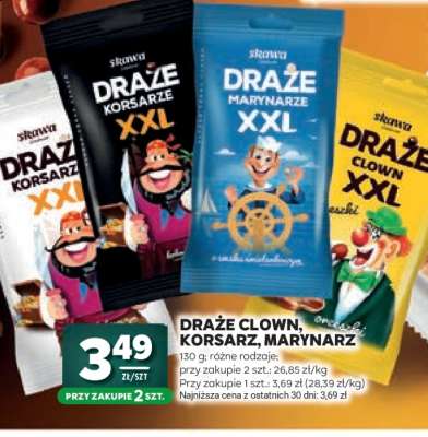 DRAŻE CLOWN, KORSARZ, MARYNARZ