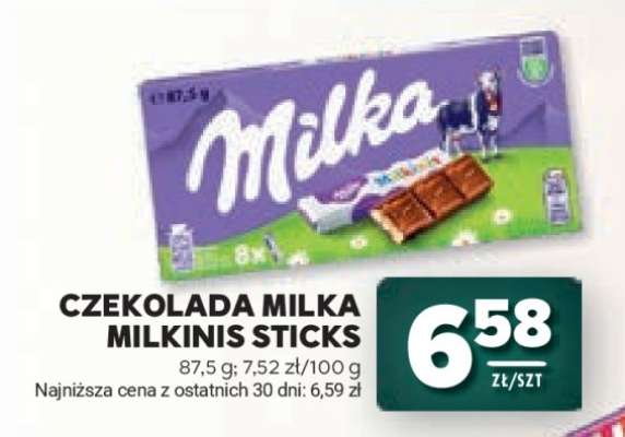 Czekolada Milka Milkinis Sticks