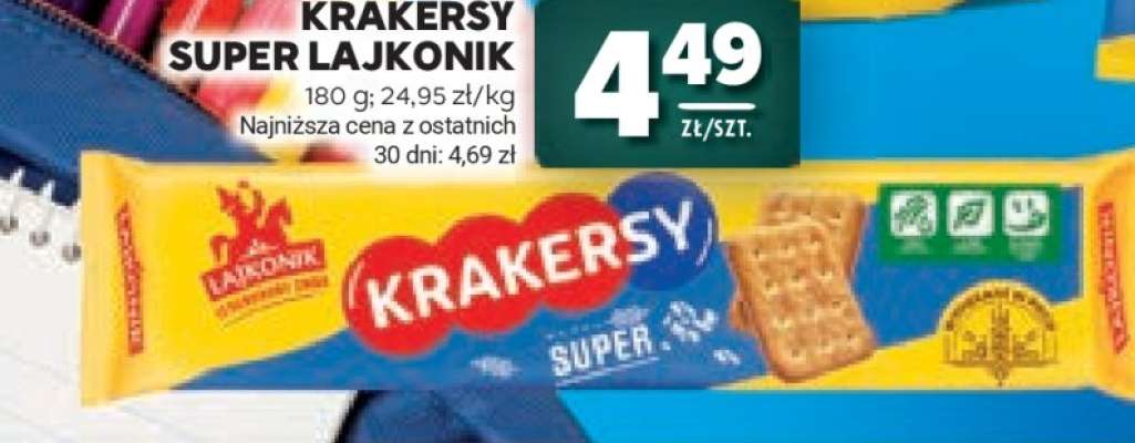 Krakersy Super Lajkonik