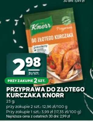 Przyprawa do Złotego Kurczaka Knorr