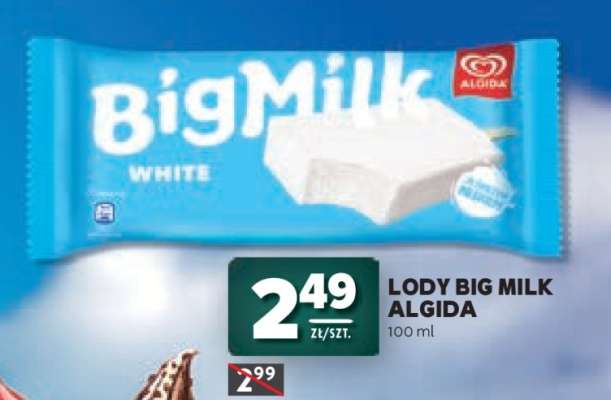 Lody Big Milk Algida