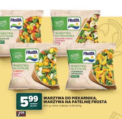 Warzywa do piekarnika, warzywa na patelnię Frosta