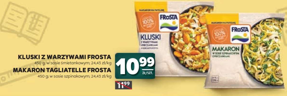 Kluski z warzywami Frosta