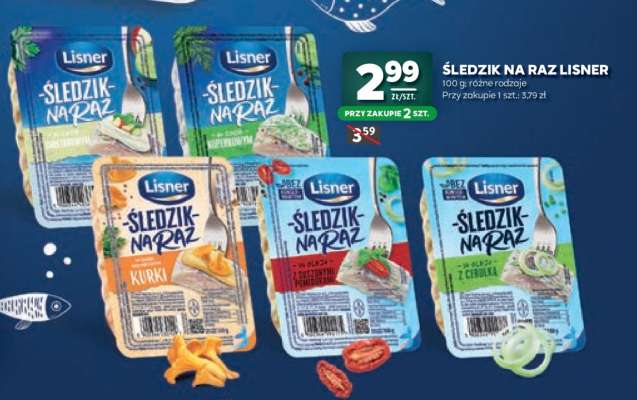 Śledzik na raz LISNER