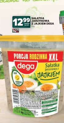 Sałatka jarzynowa z jajkiem Dega