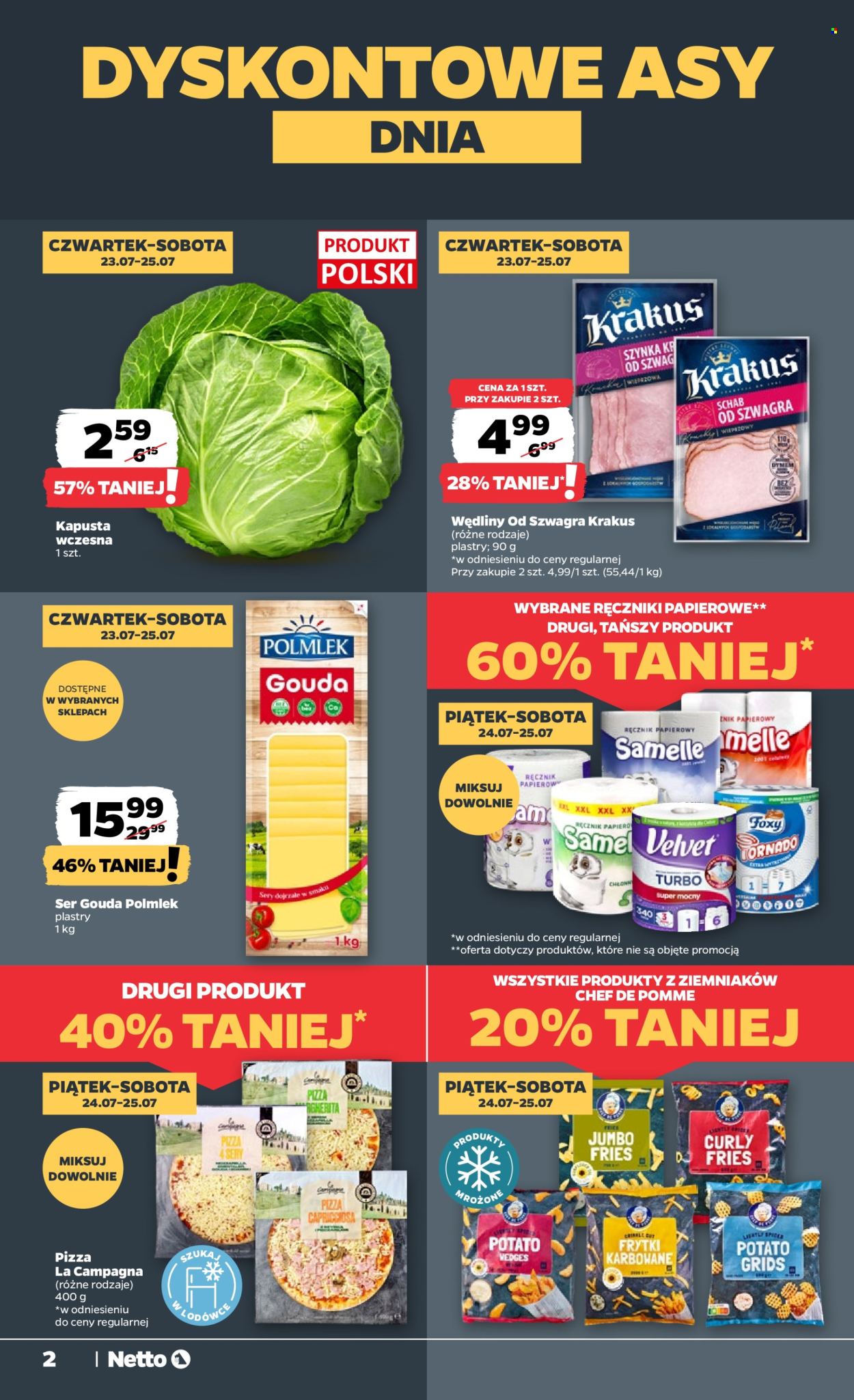 Leták Netto - 23.7.2026 - 25.7.2026. Strana 2